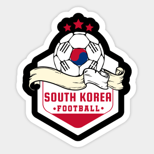 South Korea Soccer Sticker